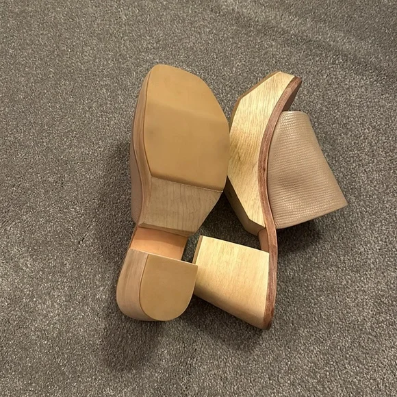 NWOT Rachel Comey Jibe Clog-leather platform slides/open toed mules - Picture 4 of 7